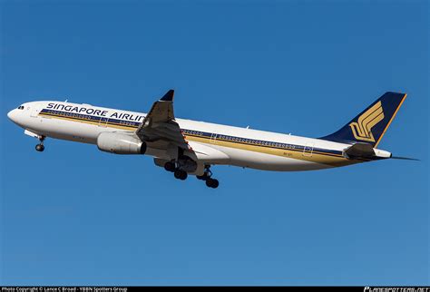 9V STI Singapore Airlines Airbus A330 343 Photo By Lance C Broad YBBN