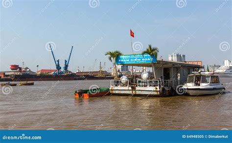 Views Of The Saigon Port Saigon Port Is A Network Of Ports In Ho Chi