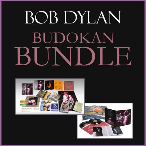 Bob Dylan - The Complete Budokan 1978 [BUDOKAN BUNDLE] (4CD + 2LP ...