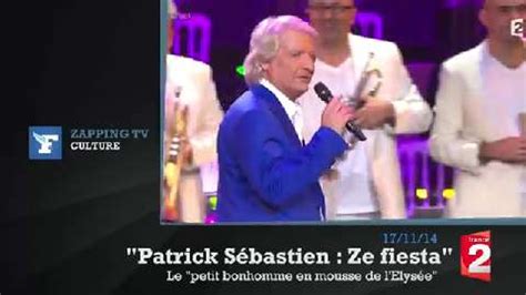 Zapping TV Patrick Sébastien parodie le Petit bonhomme en mousse