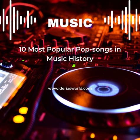 popular pop songs   history