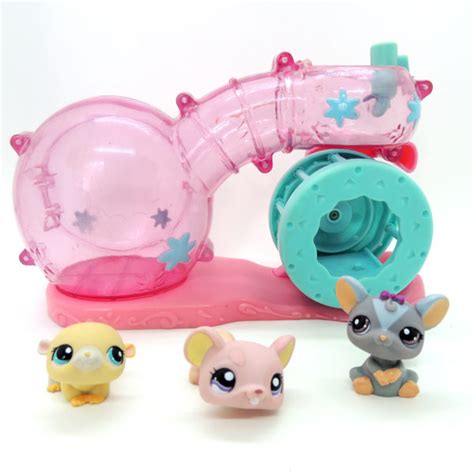 Littlest Pet Shop Habitrail Playset Rat Mouse Hamster Hasbro - Madtoyz