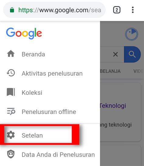 Cara Mematikan Safe Search