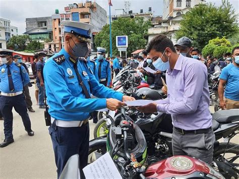 उपत्यकामा एकैदिन १५ सय ७७ सवारी चालकमाथि कारबाही Nepal Press