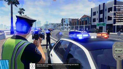 Police Simulator Patrol Duty Traffic Checkpoint 4k Youtube