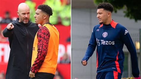 Erik Ten Hag Reveals What Happened In Jadon Sancho Meeting As He Drops