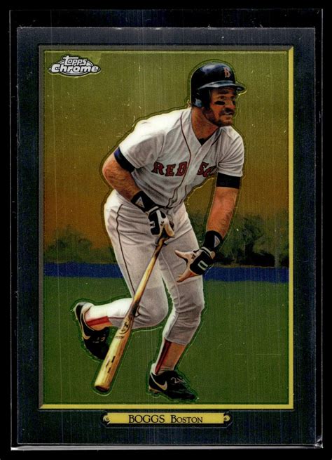 2020 Topps Chrome Turkey Red Wade Boggs TRC 46 EBay