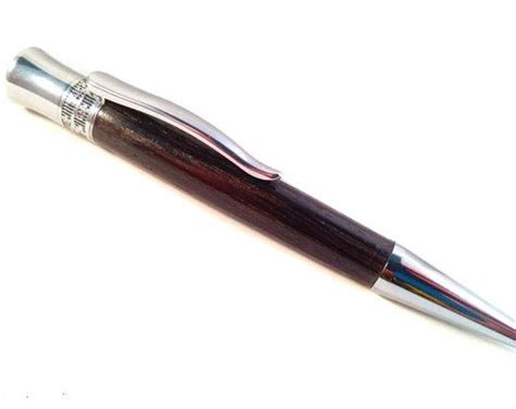 Irish Bog Oak Pen With Celtic Designs