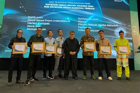 GNFI Raih Penghargaan Media Brand Awards 2024 Dari Serikat Perusahaan Pers