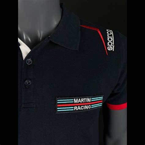 Polo Martini Racing Bleu Marine Sparco 01276MR