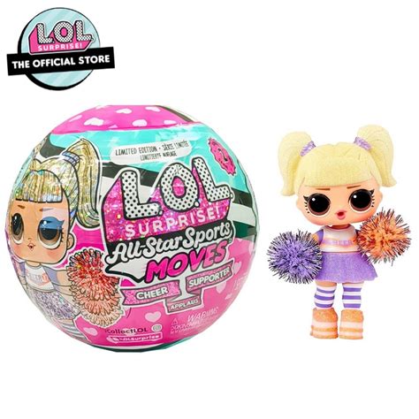 LOL Surprise All Star Sports Moves Cheer Surprise Doll With Accessories