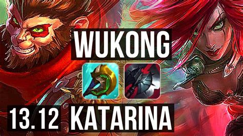 WUKONG Vs KATARINA MID 8 0 1 600 Games Legendary 1 1M Mastery