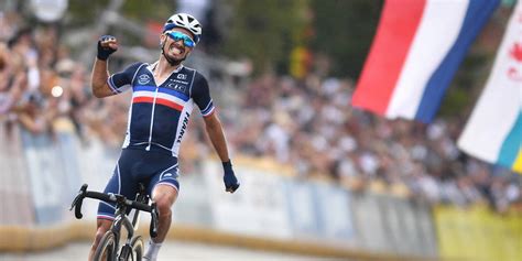 Cyclisme Le Français Julian Alaphilippe Double Champion Du Monde