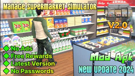 Manage Supermarket Simulator V Mod Apk Unlimited Money Free