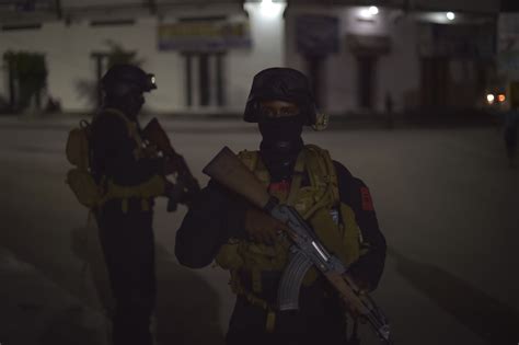 Somali National Army special forces members patrolling in the streets ...