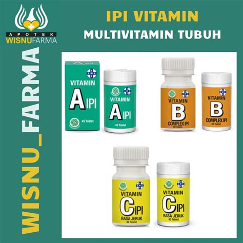 Jual Vitamin Ipi Isi Tablet Shopee Indonesia