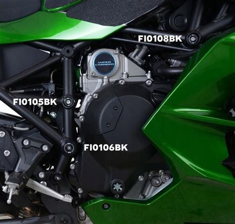 Części motocyklowe R G Racing Zaślepka Ramy Kawasaki H2 H2R H2 Sx