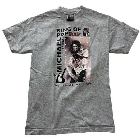 Other Michael Jackson Tribute T-Shirt Size Small Graphic Tee Band | Grailed