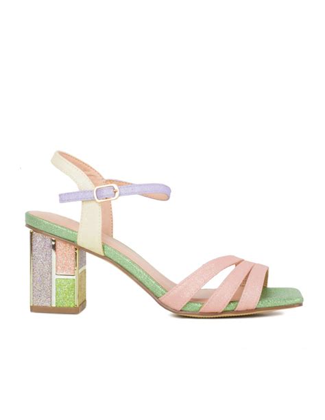 Sandalias Peep Toe Mujer Tac N Pera Limonera