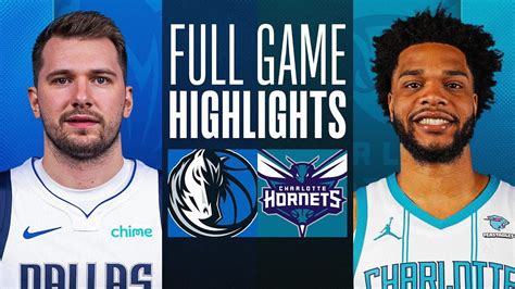 Game Recap Mavericks 130 Hornets 104 YouTube