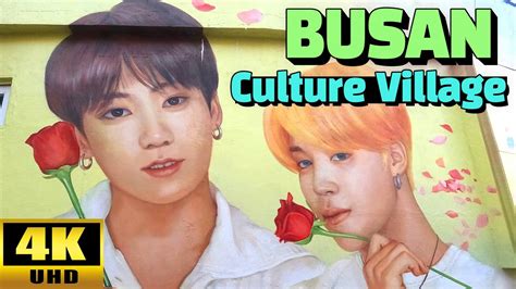 BTS Busan Jimin Jungkook S Mural Gamcheon Culture Village