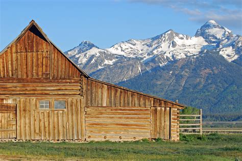 Wallpaper Landscape Building Wood Barn Hut Shack Rural Area