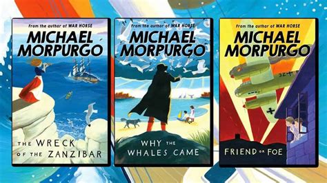 These Michael Morpurgo books, including War Horse and Kensuke's Kingdom, have beautiful new ...