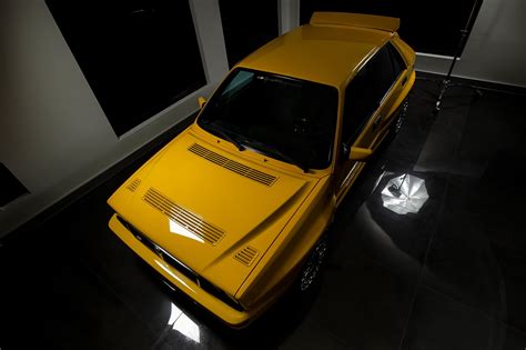 Wallpaper Lancia Delta Lancia Delta Integrale Yellow Car Giallo