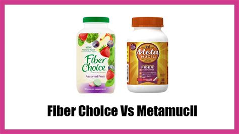 Fiber Choice Vs Metamucil Youtube