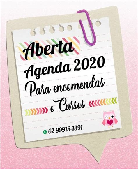 Agenda Aberta Para Encomendas E Cursos Para Lhe Atender Melhor