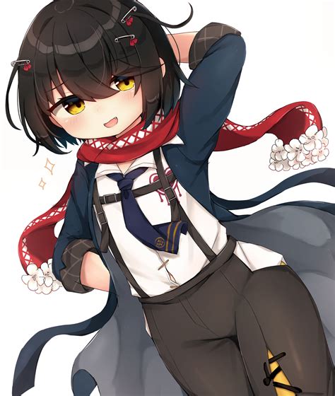 Safebooru 1boy Absurdres Arm Behind Head Arm Up Black Hair Black Pants Blonde Hair Blue Coat