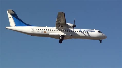 Air Europa Atr Ec Lyj Landing Malaga Lemg Youtube