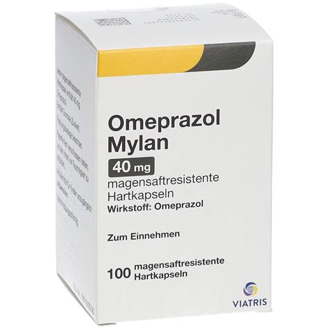 Omeprazol Mylan 40 Mg 100 St Mit Dem E Rezept Kaufen Shop Apotheke