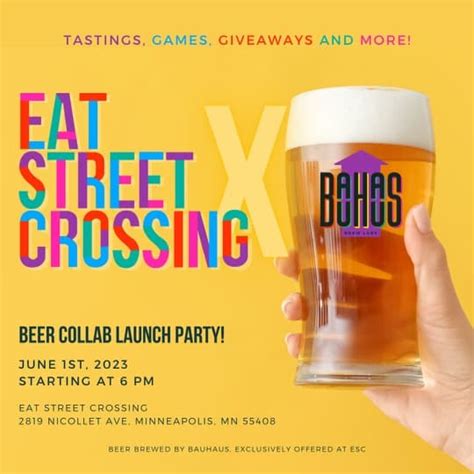 Bauhaus Brew Labs Collab Launch Party Eat Street Crossing