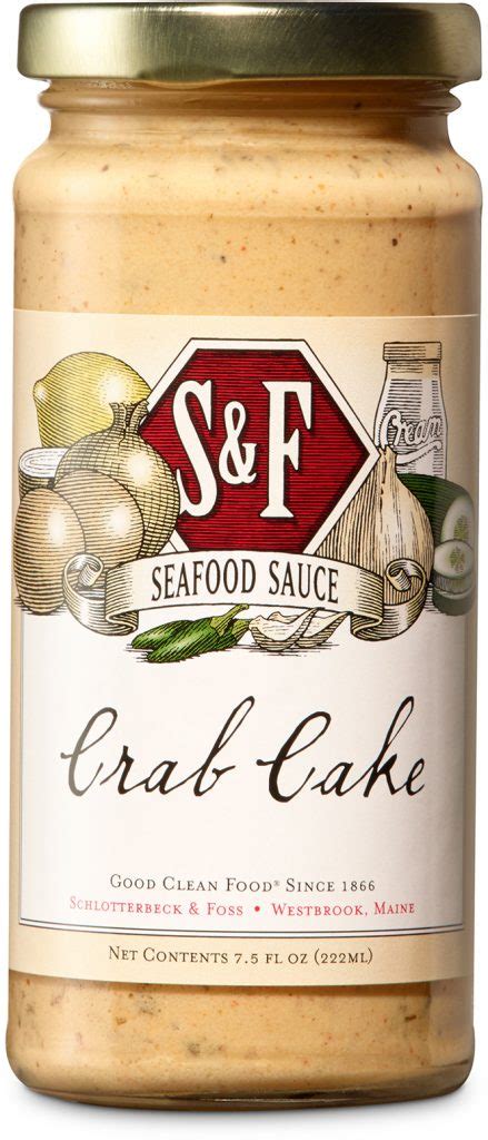 Crab Cake Sauce Seafood Condiments Schlotterbeck And Foss