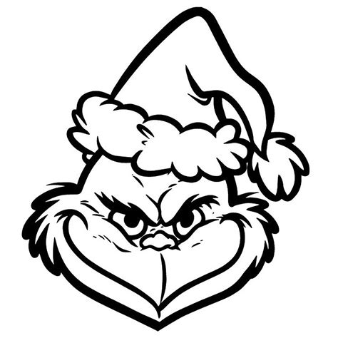Free Printable Grinch Template