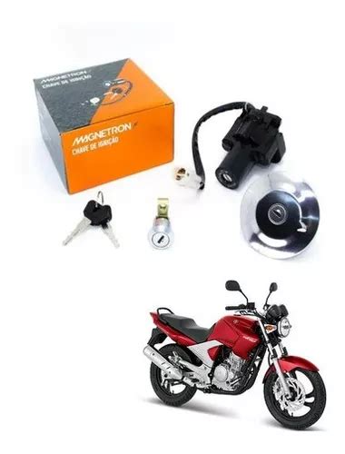 Conjunto Chave Ignição Travas Yamaha Ys Fazer 250 2009 2010