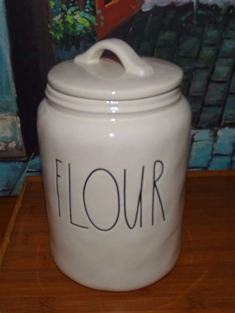 Rae Dunn Flour Canister Artisan Collection By Magenta