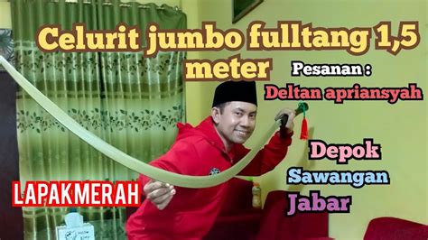 Celurit Jumbo Fulltang Meter Youtube