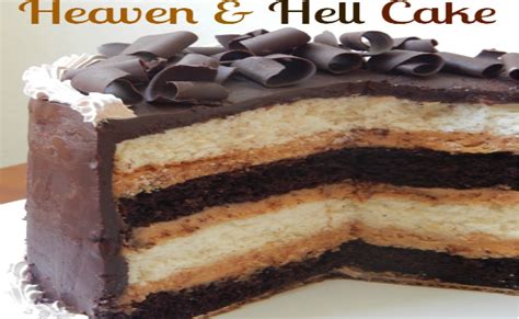 Heaven And Hell Cake Cooking Galleria