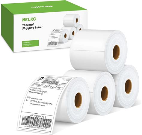 Amazon Nelko Genuine X Direct Thermal Shipping Label Labels