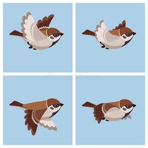 Flying Bird Animation Sprite Sheet Stock Illustrations – 25 Flying Bird ...