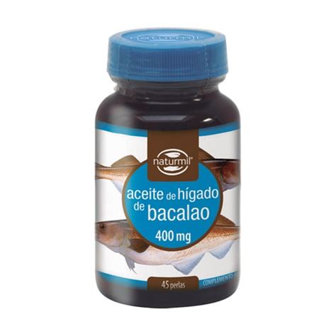 Comprar Aceite De H Gado De Bacalao C Psulas De Mg Naturmil