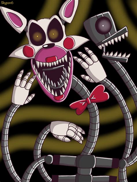 nightmare Mangle (Speedpaint) by Skypon6 on DeviantArt