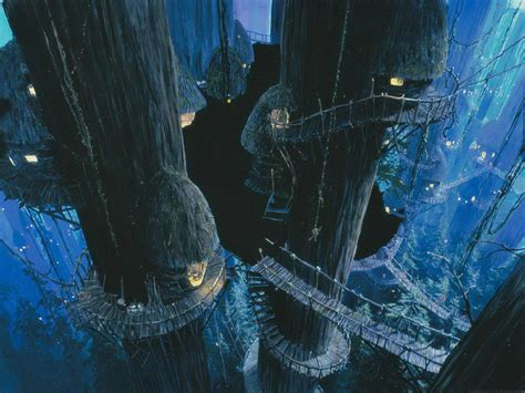 The Matte Paintings Of The Original Star Wars Trilogy And Their