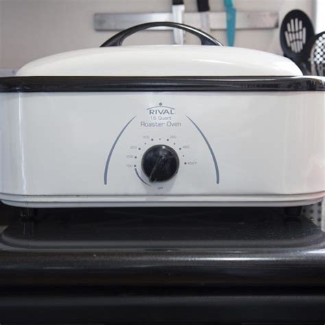 How to Cook a Turkey in a Rival Roaster Oven | Turkey in electric ...