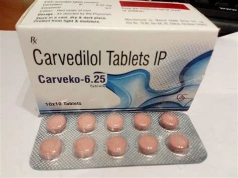 Carvedilol 6 25 Mg Tablet At Best Price In Chennai By Hope Healthcare