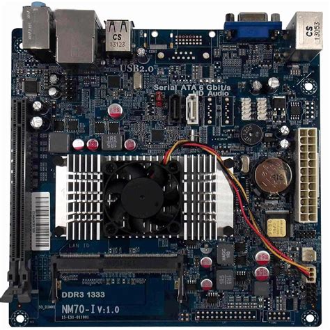 Placa Mae Ecs Desktop Nm70 i Ddr3 Suporta Até 8 Giga R 219 99 em