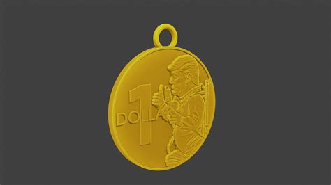 ArtStation - Donald trump Coin Biohazard | Resources