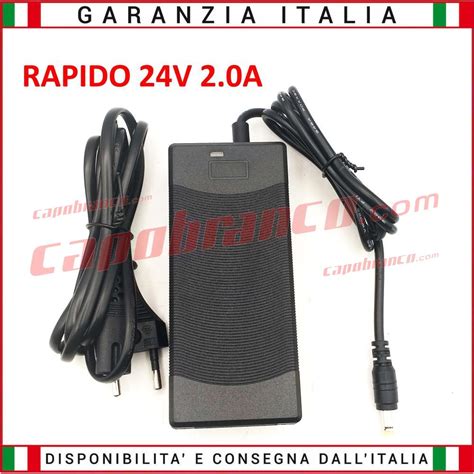 Capobranco Shop Prodotto MN01318 Caricabatterie Rapido Per